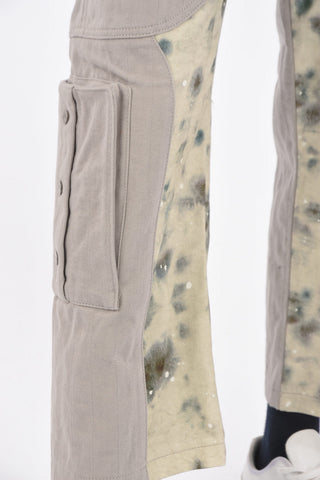 ACW RED TAG Pantaloni cargo con motivo tie dye