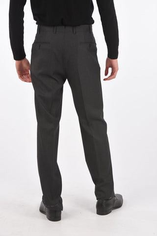 Virgin Wool Pin Point MANTUA Pants