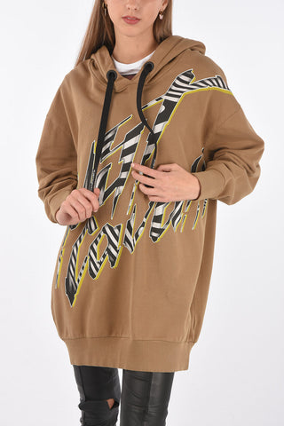 Printed Oversized Hoodie