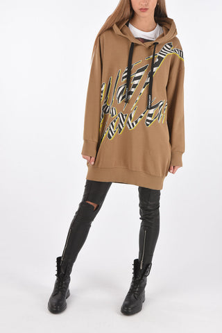 Printed Oversized Hoodie