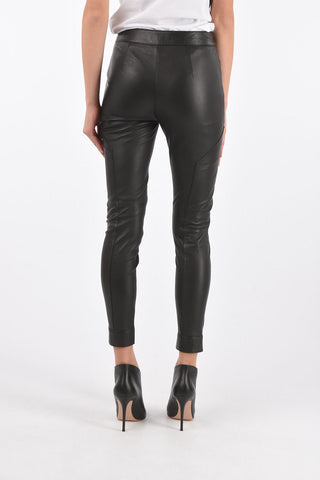 Multipocket Leather Pants
