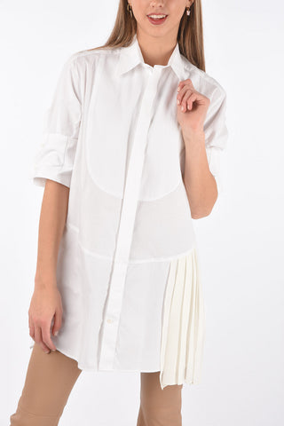 UPCYCLED Camicia Tuxedo Oversized in Cotone 
