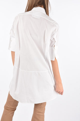 UPCYCLED Camicia Tuxedo Oversized in Cotone 