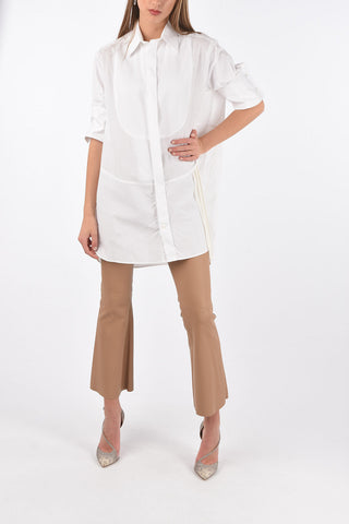 UPCYCLED Camicia Tuxedo Oversized in Cotone 