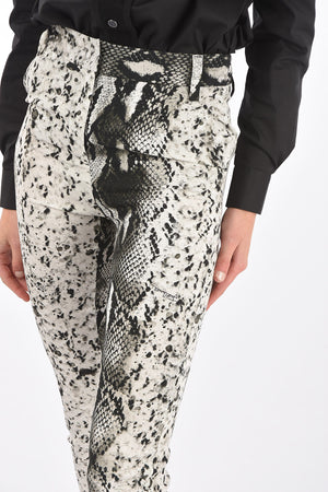 4 Pocket Snake Motif Pants