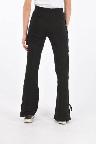 COUTURE pantalone jogger con dettagli laced