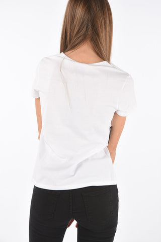 Crew Neck Printed Logo T-Shirt