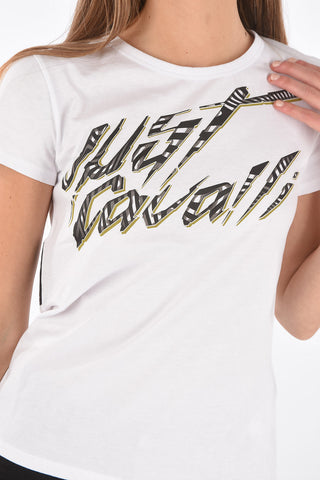 Crew Neck Printed Logo T-Shirt