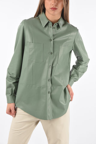 Standard Collar Saharan Leather Shirt