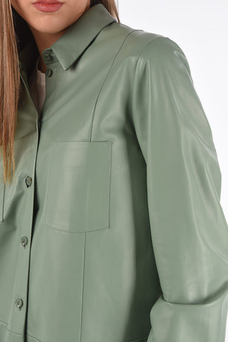 Standard Collar Saharan Leather Shirt