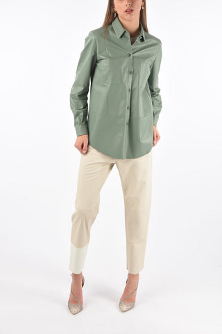 Standard Collar Saharan Leather Shirt