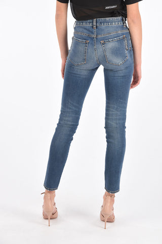 Metal Logo SLIM FIT Stretch Denims