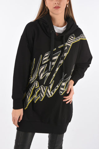Printed Oversized Hoodie