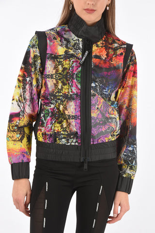 Abstract Patterned Multicolor Nylon Kaban