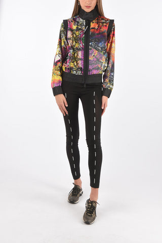 Abstract Patterned Multicolor Nylon Kaban