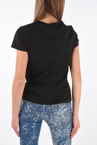 Crew Neck Printed Logo T-Shirt