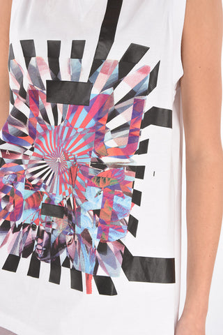 Crew Neck ILLUSION Cotton Tank Top