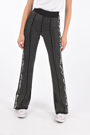 COUTURE rhinestone embellished bootcut pants