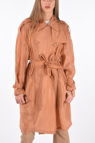 Unlined Organza Trench