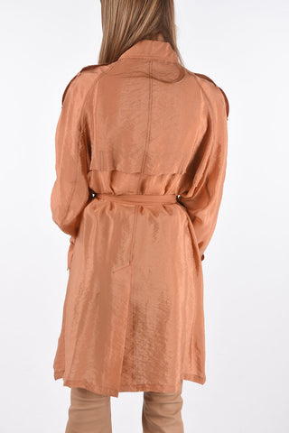 Unlined Organza Trench