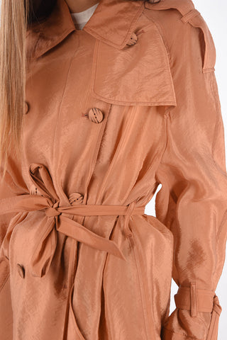 Unlined Organza Trench