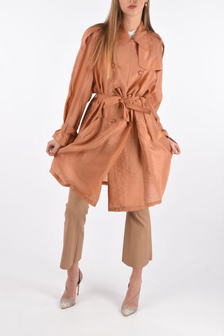 Unlined Organza Trench