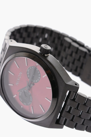 stainless steel TIME TELLER DELUXE analog watch