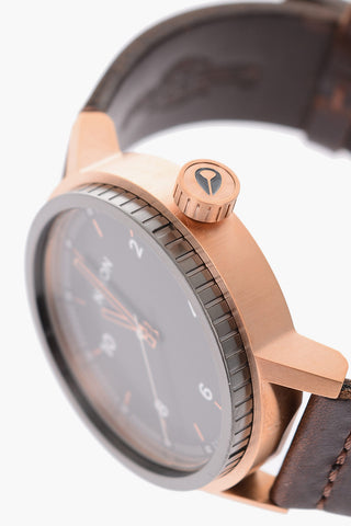 leather strap STARK analog watch