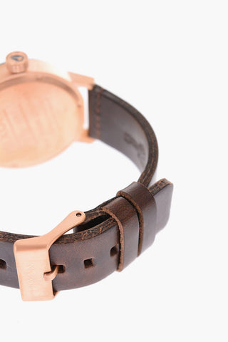 leather strap STARK analog watch