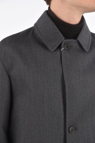 MM0 wool crop blazer