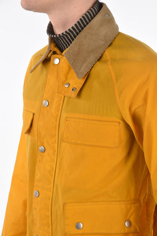MM10 corduroy collar utility jacket