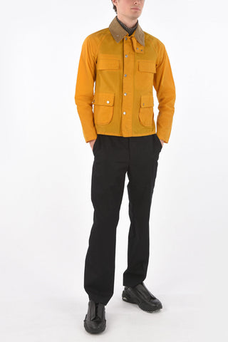 MM10 corduroy collar utility jacket