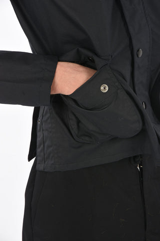 MM10 giubbotto utility con colletto in velluto a coste