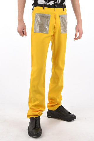 MM10 patch pocket no hem pants