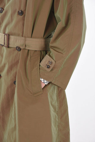 MM14 trench doppiopetto reflective con cintura