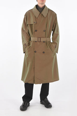 MM14 trench doppiopetto reflective con cintura