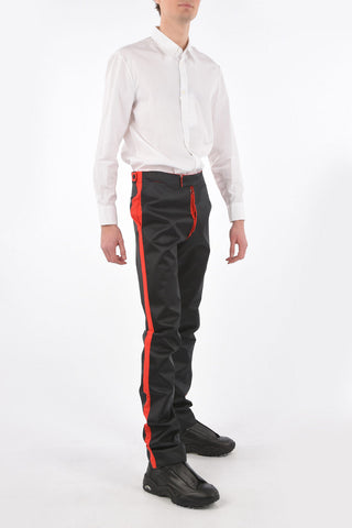 MM10 pantalone bicolore con tasche laterali