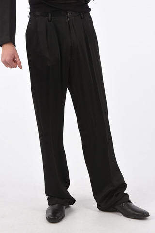 MM14 no vent peak lapel 3-button double breasted suit