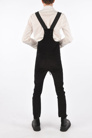 MM10 chenille Utility-Style Jumpsuit with size zip