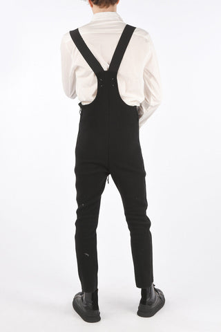 MM10 sweat Utility-Style Jumpsuit with side zip