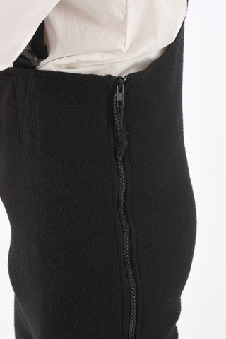 MM10 sweat Utility-Style Jumpsuit with side zip
