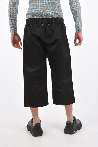 MM10 pantalone crop in misto seta