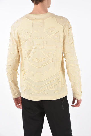 MM10 t-shirt girocollo a manica lunga