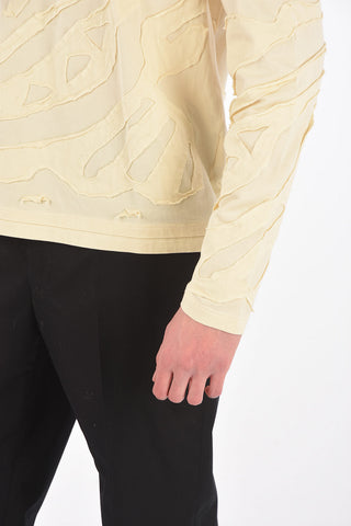 MM10 t-shirt girocollo a manica lunga