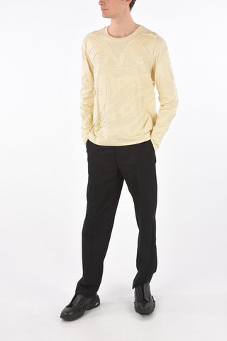MM10 t-shirt girocollo a manica lunga