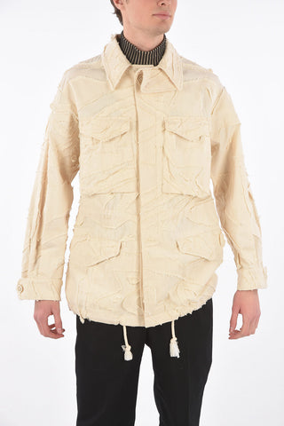 MM10 giacca utility con abbottonatura nascosta