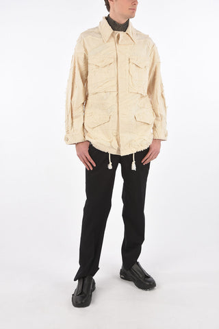 MM10 giacca utility con abbottonatura nascosta