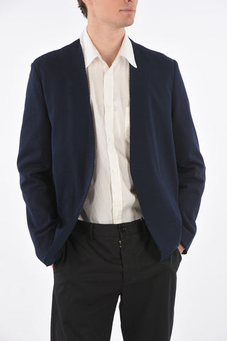 MM10 cotton No Button cardigan