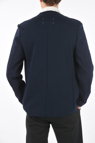 MM10 cotton No Button cardigan