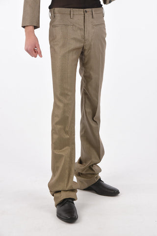 MM14 lurex Houndsthooth motif 1 buttons suit